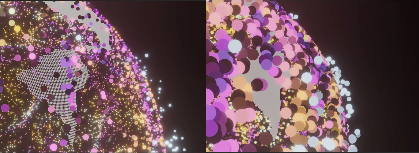 Pointcloud size difference