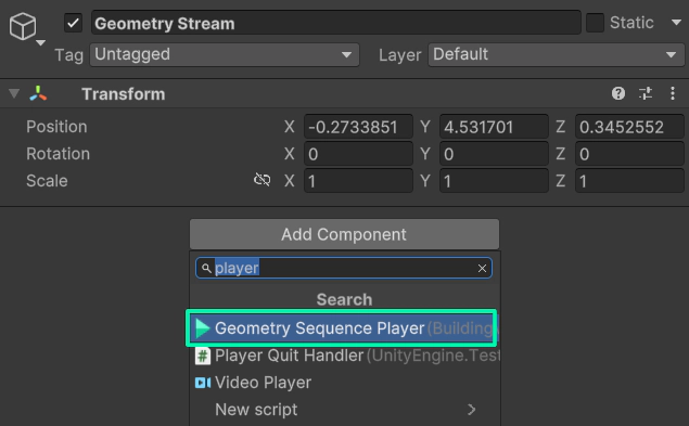 Add component