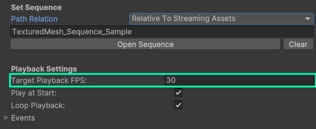 Set FPS