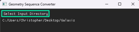 Converter Select Input