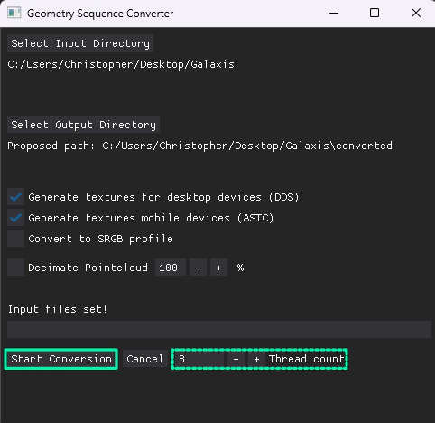 Converter Select Drive
