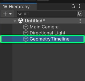 Add a gameobject